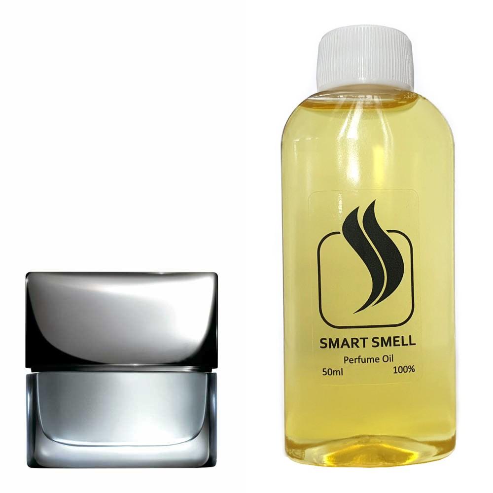 Парфюмерный концентрат 50 мл c аналогом Calvin Klein, Reveal Men. Товар на фото справа, слева - пример оригинального флакона.