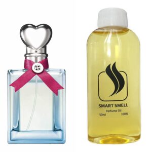 Парфюмерный концентрат  50 мл c аналогом Moschino, Moschino Funny!. Товар на фото справа, слева - пример оригинального флакона.