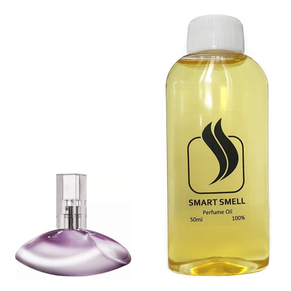 Парфюмерный концентрат 50 мл c аналогом Calvin Klein, Euphoria Blossom. Товар на фото справа, слева - пример оригинального флакона.