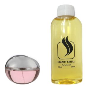 Парфюмерный концентрат 50 мл c аналогом Donna Karan, DKNY Be Delicious Fresh Blossom. Товар на фото справа, слева - пример оригинального флакона.