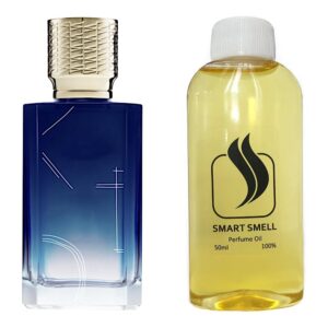 Парфюмерный концентрат 50 мл c аналогом Ex Nihilo, Blue Talisman. Товар на фото справа, слева - пример оригинального флакона.