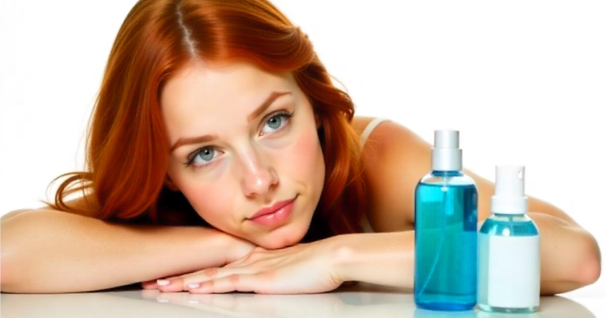 Покупатель раздумывает, стоит ли приобрести духи в пластиковом флаконе.