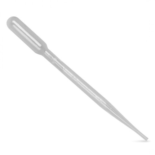 Пластиковая пипетка Пастера 3 мл (набор из 5 штук)