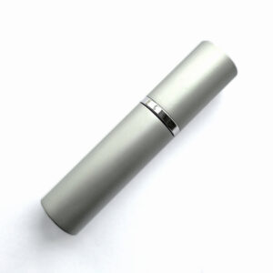Перезаправляемый серебристый атомайзер для духов 5 мл