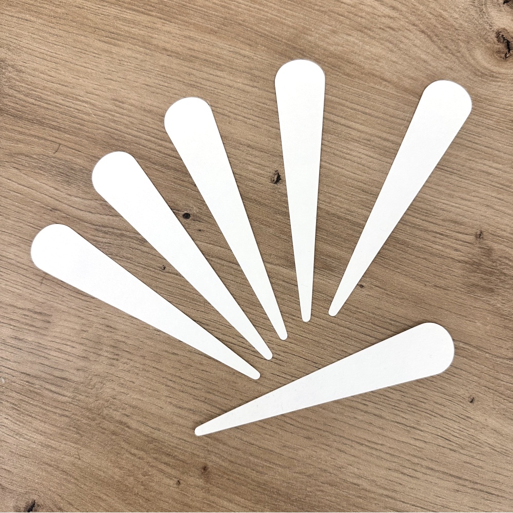 Блоттеры для парфюмерии 130х25 мм 100 шт "капля" — изображение 2